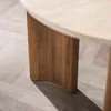 Tavolo da pranzo FURNLUX Romano Beige e rovere 180 cm / Anteprima dell’immagine prodotto 4