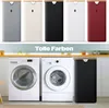 Collage of laundry baskets in various colors and washing machines. Produktbild-Vorschau