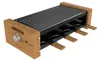 Cecotec Cheese&Grill 8200 Wood Black, 8 osôb, Oceľ, Drevo, Náhľad obrázku produktu 4