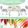 Set di sedute per bambini regolabili in altezza, colore Anteprima dell’immagine prodotto 5