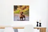 MuchoWow® Poster Schöner Dackel im Wald 50x50 cm - Produktbild-Vorschau 5