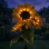 2x Solar LED Sonnenblumen Gartenleuchte Außen Steckleuchte Produktbild-Vorschau 9