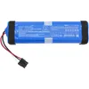 A blue lithium-ion battery pack with black straps and wires. Náhled obrázku produktu