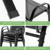 Gartenstühle 4er Set Stapelstuhl Camping Stapelbar Produktbild-Vorschau 4