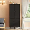 Mobiletto da cucina Flieks con 2 ante e 3 cassetti Anteprima dell’immagine prodotto 3