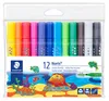 STAEDTLER Jumbo Fasermaler Noris Club dreieckig 12er Etui Produktbild-Vorschau 5