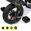 Multifunktionales 3-in-1 Dreirad für Kleinkinder 1+, Produktbild-Vorschau 15