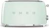 A front view of a Smeg toaster on a white background. Voir les images du produit