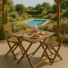 TPFGarden KLAPPTISCH Menorca aus Akazienholz, 5-fach Produktbild-Vorschau 6