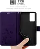 Cadorabo Hülle für Oppo Reno6 5G Schutz Hülle in Lila Produktbild-Vorschau 5