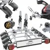 Anhängerkupplungs-Fahrradträger-Plattform für 4 Fahrräder, Produktbild-Vorschau 1