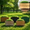 Floranica Pflanztopf 50x50 cm, Natur, eckiger Blumentopf Produktbild-Vorschau 6