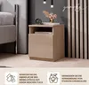 YUMEBLY Nachttisch | Nachtschrank | Beistelltisch | Kommode Produktbild-Vorschau 6