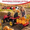 Trattore per bambini COSTWAY 24V, trattore elettrico con Anteprima dell’immagine prodotto 7