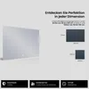 Badspiegel mit LED Beleuchtung 80x70 cm Josie - Horizontal Produktbild-Vorschau 7