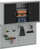 vidaXL Gereedschapskast-set, 3 stuks, zwart, gepoedercoat Productafbeelding-voorbeeld 3