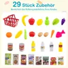 COSTWAY Supermercato da 76 pezzi con carrello della spesa, Anteprima dell’immagine prodotto 4
