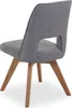 Polsterstuhl HARPER LABUHA BHT 45x85x58 cm grau Produktbild-Vorschau 2