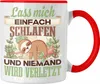 Trendation - Schlafen Geschenk Lustiger Spruch Tasse für Produktbild-Vorschau 1