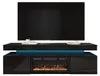 MIRJAN24 Mobiletto TV EF 2D Glossa con camino, fiamma Anteprima dell’immagine prodotto 7