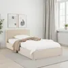 Polsterbett MARINI Einzelbett 90x200 cm in Beige - Bett Produktbild-Vorschau 1
