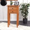 Noční stolek "RIKA" | teak, 70 cm | noční stolek, telefonní Náhled obrázku produktu 8