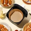 INF Air Fryer jednorázový papír do fritézy 50 ks Hnědý Náhled obrázku produktu 4