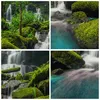 Bild auf Leinwand - Leinwandbild - Park Wasserfall Wasser - Produktbild-Vorschau 8
