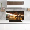 Coloray Küchenrückwand 120x60 Spritzschutz aus Glas - Paar Produktbild-Vorschau 3