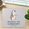 Mr. & Mrs. Panda Mouse Pad Postbote Leidenschaft - Grau Produktbild-Vorschau 2