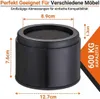JustValue Rehausseurs de meubles ronds – Lot de 8 – 8 cm – Voir les images du produit 5