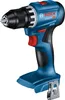 A studio shot of a blue Bosch cordless drill on a white background. Voir les images du produit
