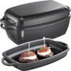 Multi-Bräter 32 cm Rustika, schwarz Produktbild-Vorschau 2