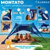 ELONEO, tenda parasole Strandzelt, protezione solare SPF Anteprima dell’immagine prodotto 3