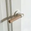 Türklinke Weiß 1 Paar Modernes Design Türbeschlag Türgriff Produktbild-Vorschau 3