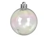 Weihnachtskugeln Kunststoff 6cm 12 Stück - Klar irisierend Produktbild-Vorschau 2
