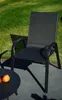 4er Set Stapelstühle schwarz – Hochlehner Gartenstühle mit Produktbild-Vorschau 7