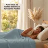 Musselin Decke 150x200 cm aus 100% Baumwolle, Leichte Produktbild-Vorschau 4