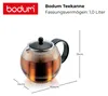 Bodum 1805 Assam Teebereiter Teekanne 1,0L Edelstahl Filter Produktbild-Vorschau 3