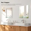 S'AFIELINA Specchio da bagno con mensola 60 × 80 × 1,0 cm Anteprima dell’immagine prodotto 5