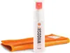 A bottle of cleaning spray and a microfiber cloth. Anteprima dell’immagine prodotto