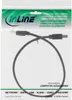InLine USB 2.0 Kabel, A an B, schwarz, 5m, 5 m, USB A, USB Produktbild-Vorschau 4