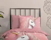 Copripiumino Pure 135x200 + 1* 80x80 cm - Unicorno Anteprima dell’immagine prodotto 7