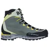 Bergschuh für Damen "Trango Tech Leather Woman Gtx" von La Sportiva; grau mit gelben Akzenten und griffiger Sohle. Produktbild-Vorschau