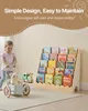 VEVOR Montessori Bücherregal 5-stöckiges Kinderbücherregal Produktbild-Vorschau 4