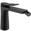 A black bidet faucet is shown against a white background. Produktbild-Vorschau