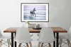 MuchoWow® Gerahmtes Poster Pferd - Pilz - Strand 90x60 cm - Produktbild-Vorschau 3