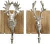 Garderobenhaken Alfons Hirsch Kopf  H 22 cm 2er Set Produktbild-Vorschau 3