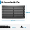Fußmatte außen alu mit Bürsten grau, Schmutzfangmatte 55 x Produktbild-Vorschau 5