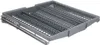 A dishwasher cutlery basket with a sliding rail mechanism. Voir les images du produit